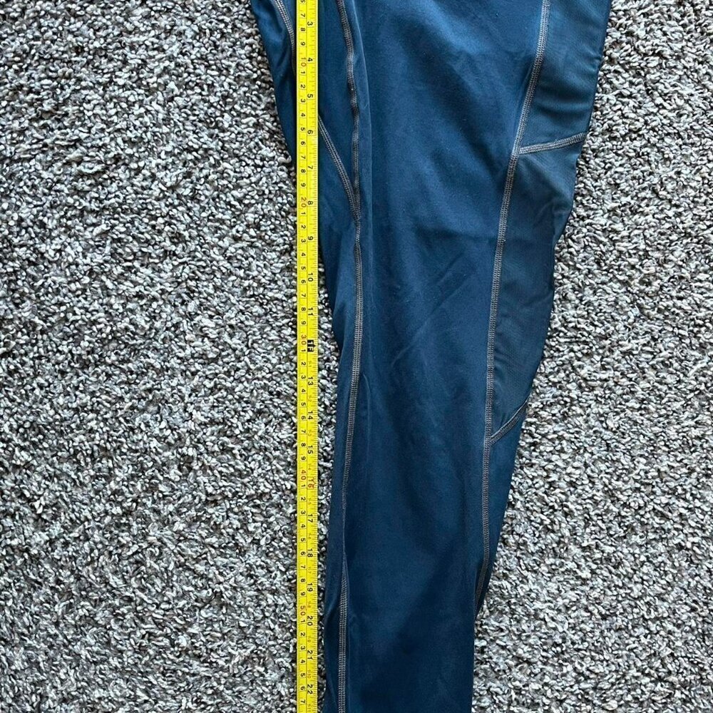 Fabletics Capri Womens Small Teal Motion 365 Athleisure Pants - Picture 4 of 7